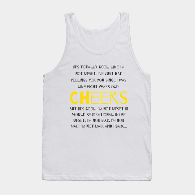 Cheers Tank Top by OnTheTipOfYourTongue